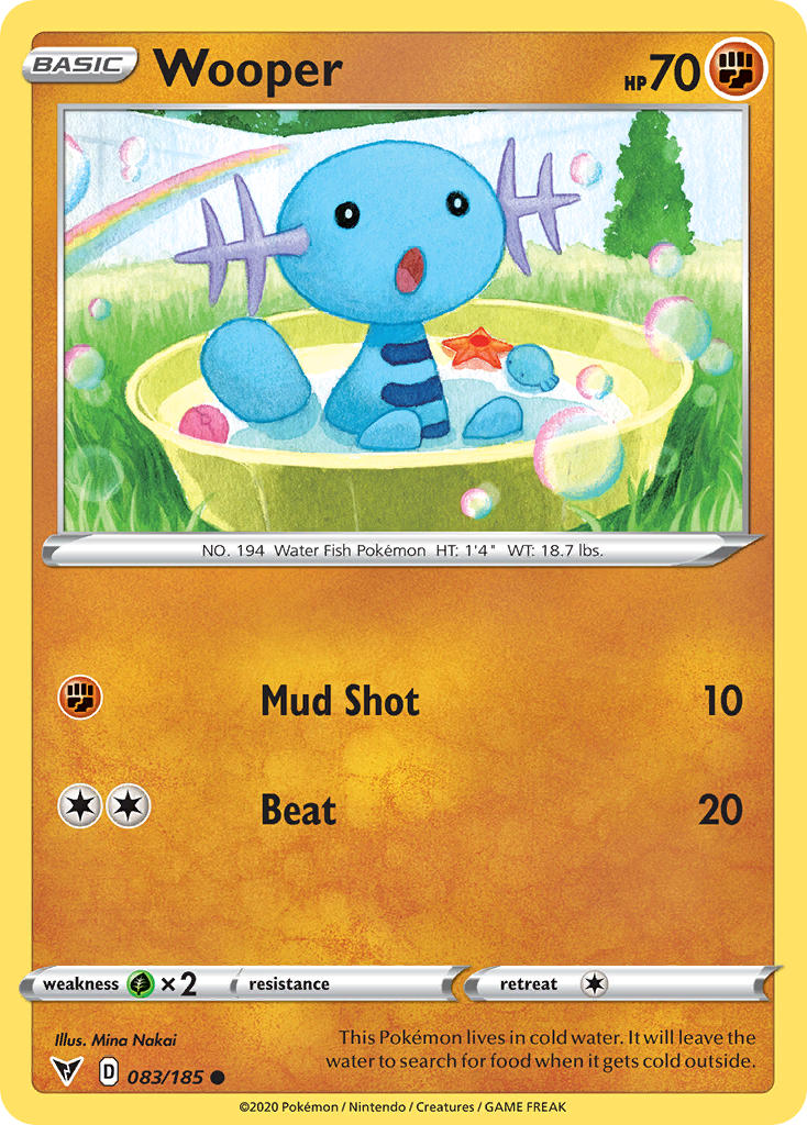 Wooper (083/185) [Sword & Shield: Vivid Voltage] | Fandemonia Ltd