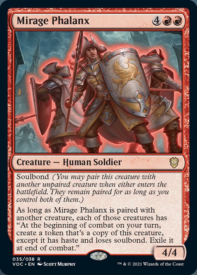 Mirage Phalanx [Innistrad: Crimson Vow Commander] | Fandemonia Ltd