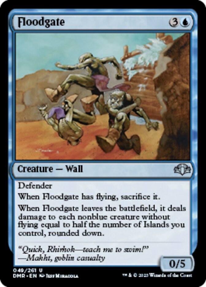 Floodgate [Dominaria Remastered] | Fandemonia Ltd