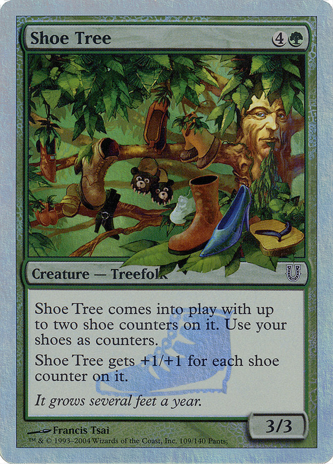 Shoe Tree (Alternate Foil) [Unhinged] | Fandemonia Ltd