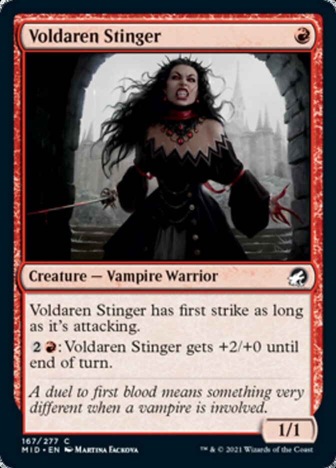 Voldaren Stinger [Innistrad: Midnight Hunt] | Fandemonia Ltd