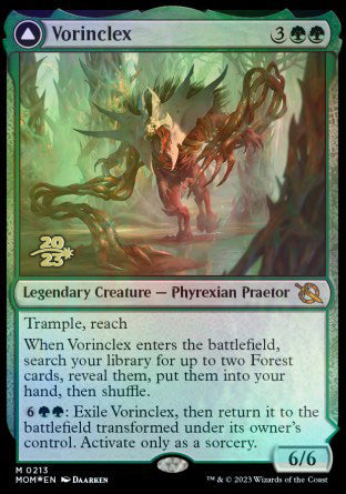 Vorinclex // The Grand Evolution [March of the Machine Prerelease Promos] | Fandemonia Ltd