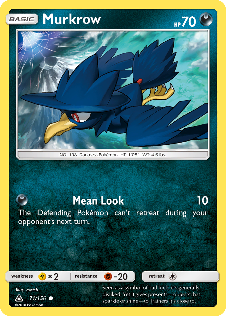 Murkrow (71/156) [Sun & Moon: Ultra Prism] | Fandemonia Ltd