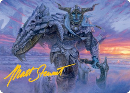 Frost Giant Art Card (Gold-Stamped Signature) [Dungeons & Dragons: Adventures in the Forgotten Realms Art Series] | Fandemonia Ltd