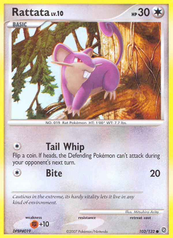 Rattata (103/132) [Diamond & Pearl: Secret Wonders] | Fandemonia Ltd