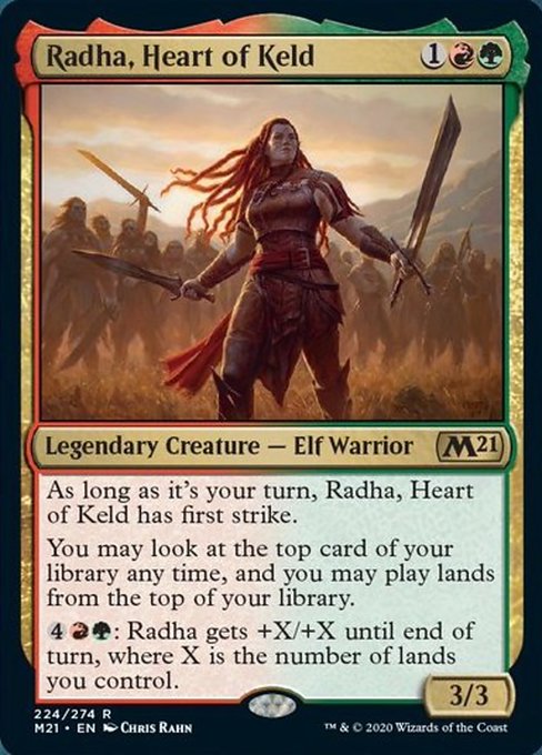 Radha, Heart of Keld [Core Set 2021] | Fandemonia Ltd