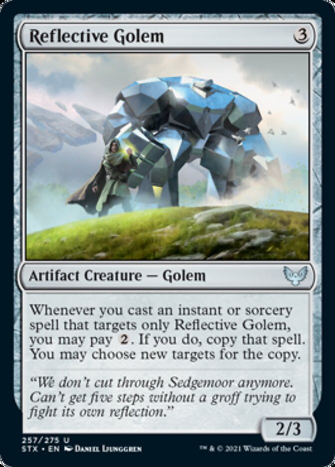 Reflective Golem [Strixhaven: School of Mages] | Fandemonia Ltd