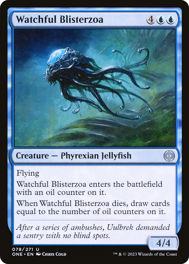 Watchful Blisterzoa [Phyrexia: All Will Be One] | Fandemonia Ltd