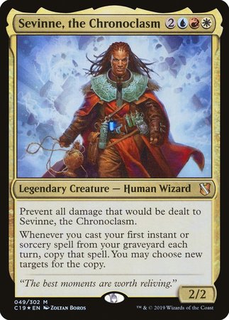 Sevinne, the Chronoclasm [Commander 2019] | Fandemonia Ltd