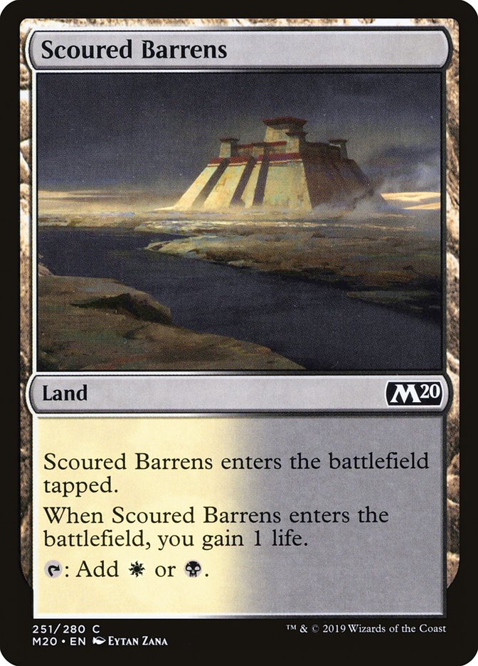 Scoured Barrens [Core Set 2020] | Fandemonia Ltd