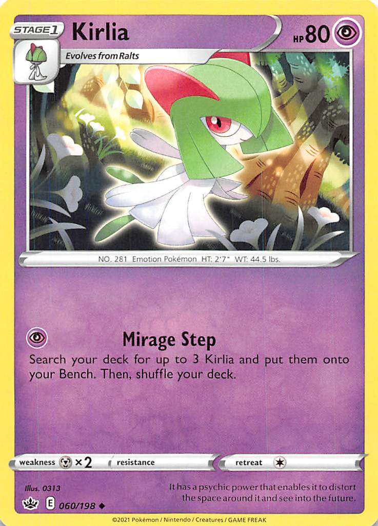 Kirlia (060/198) [Sword & Shield: Chilling Reign] | Fandemonia Ltd