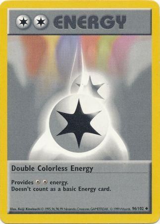 Double Colorless Energy (96/102) [Base Set Shadowless Unlimited] | Fandemonia Ltd