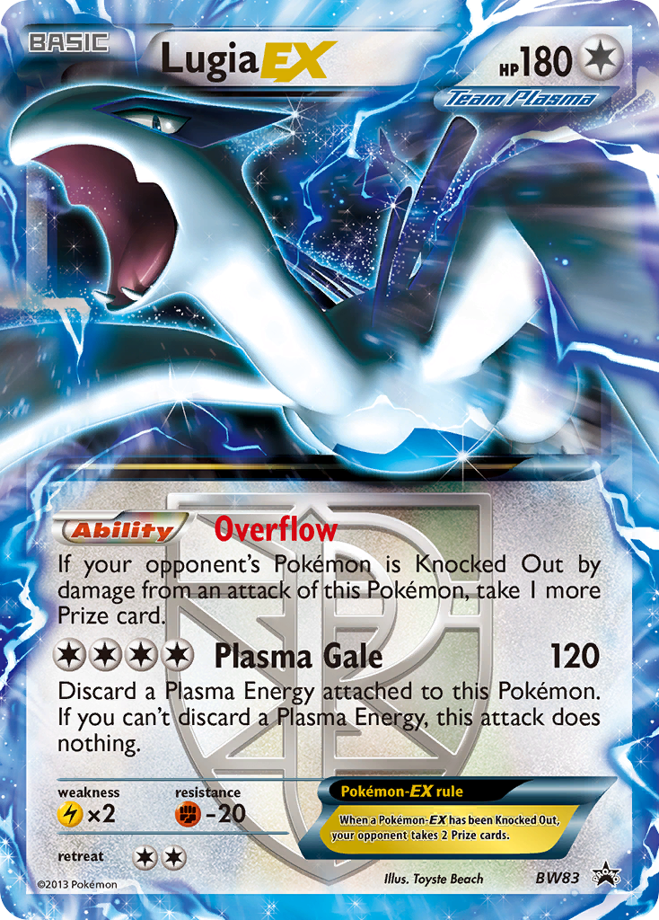 Lugia EX (BW83) [Black & White: Black Star Promos] | Fandemonia Ltd