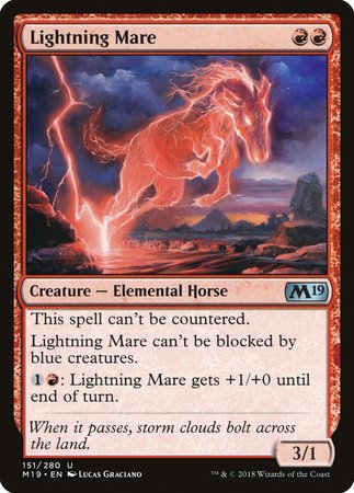 Lightning Mare [Core Set 2019] | Fandemonia Ltd