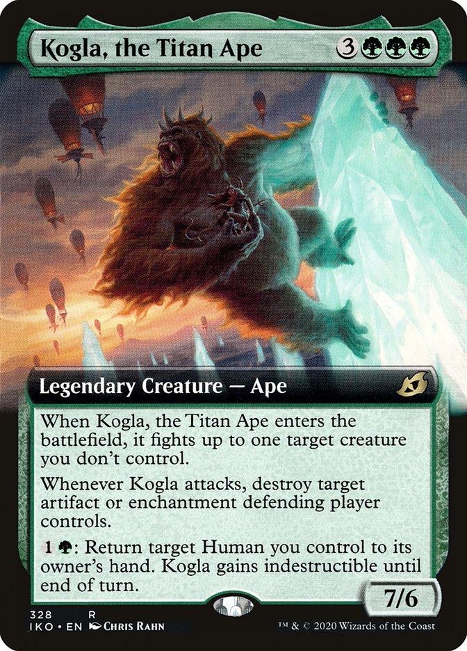 Kogla, the Titan Ape (Extended Art) [Ikoria: Lair of Behemoths] | Fandemonia Ltd