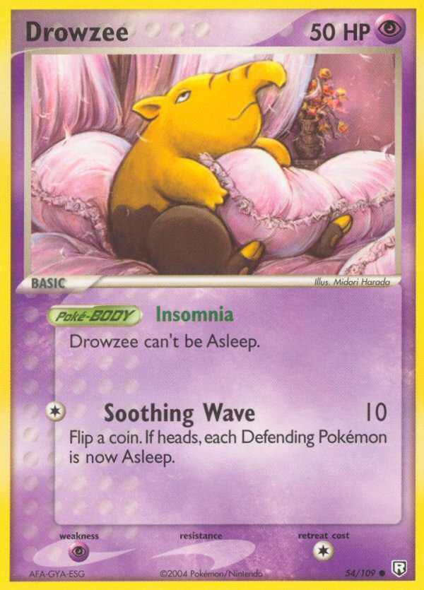 Drowzee (54/109) [EX: Team Rocket Returns] | Fandemonia Ltd