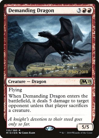 Demanding Dragon [Core Set 2019 Promos] | Fandemonia Ltd