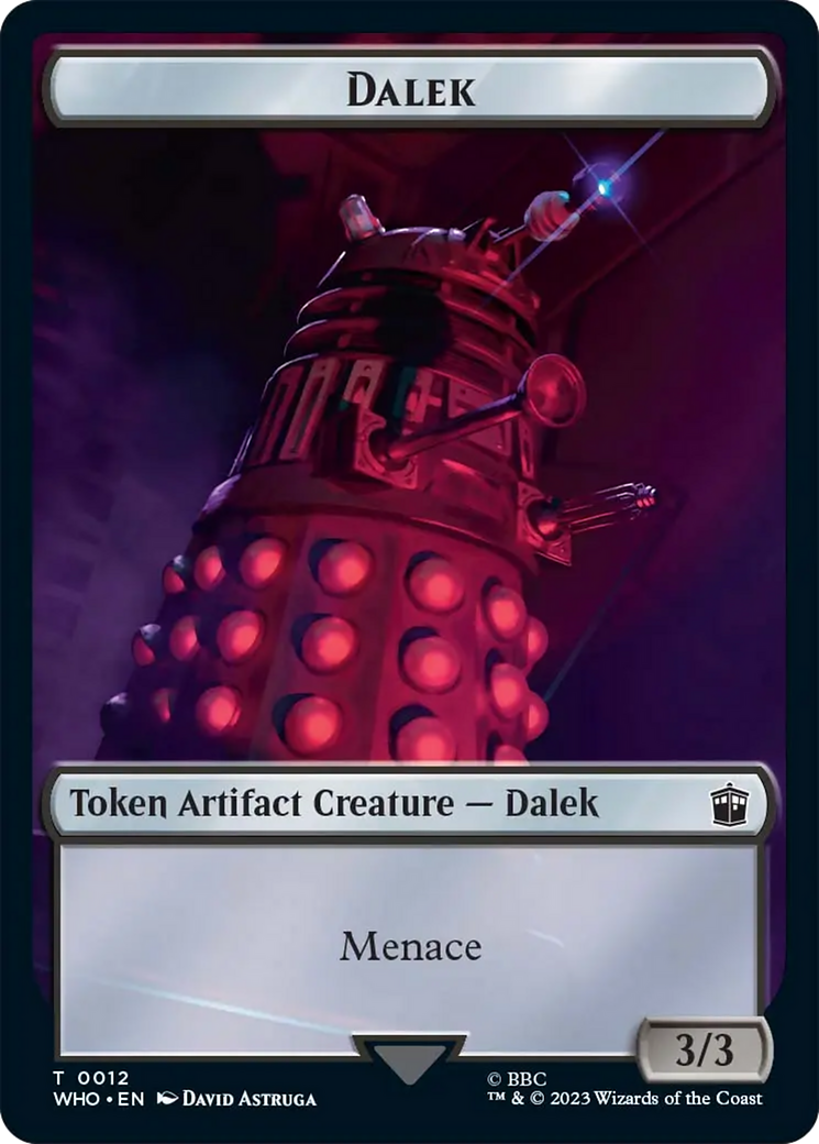 Dalek Token [Doctor Who Tokens] | Fandemonia Ltd