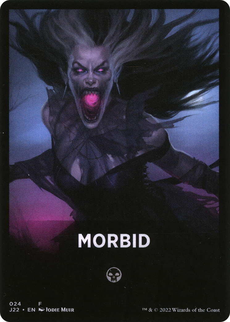 Morbid Theme Card [Jumpstart 2022 Front Cards] | Fandemonia Ltd