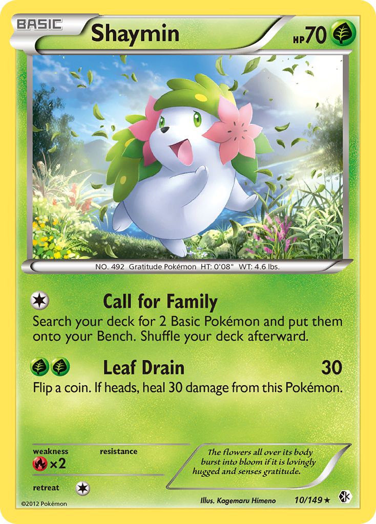 Shaymin (10/149) [Black & White: Boundaries Crossed] | Fandemonia Ltd