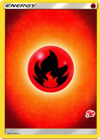 Fire Energy (Charizard Stamp #2) [Battle Academy 2020] | Fandemonia Ltd