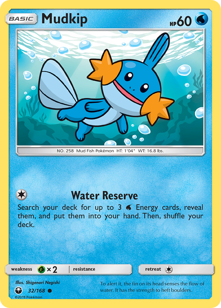 Mudkip (32/168) [Sun & Moon: Celestial Storm] | Fandemonia Ltd