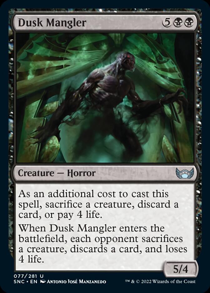 Dusk Mangler [Streets of New Capenna] | Fandemonia Ltd