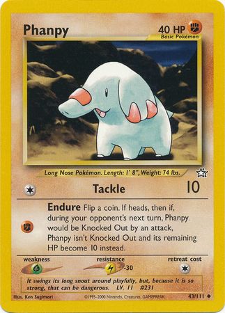 Phanpy (43/111) [Neo Genesis Unlimited] | Fandemonia Ltd