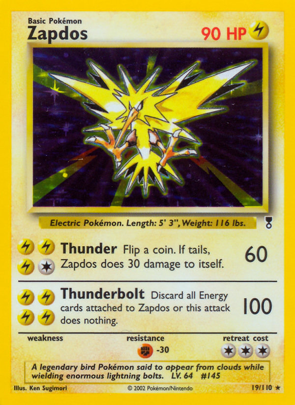 Zapdos (19/110) [Legendary Collection] | Fandemonia Ltd