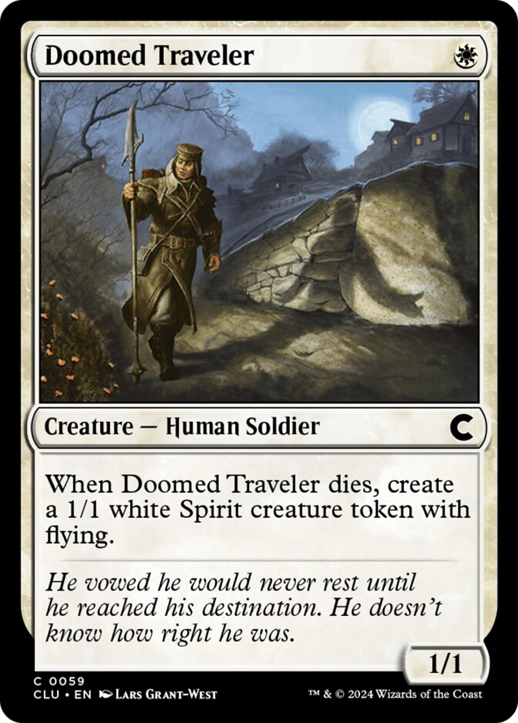 Doomed Traveler [Ravnica: Clue Edition] | Fandemonia Ltd