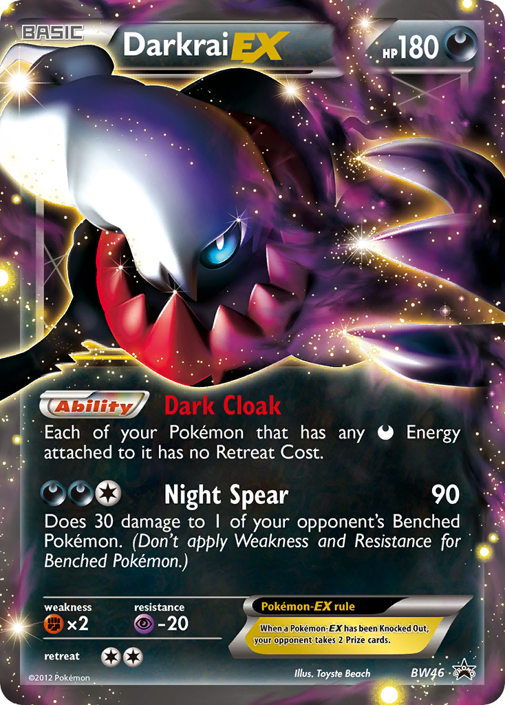 Darkrai EX (BW46) [Black & White: Black Star Promos] | Fandemonia Ltd