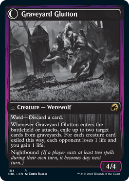 Graveyard Trespasser // Graveyard Glutton [Innistrad: Double Feature] | Fandemonia Ltd