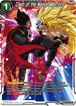 Clash of the Masked Warriors (Rare) [BT13-150] | Fandemonia Ltd