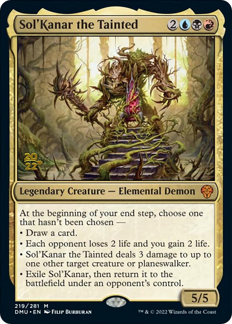 Sol'Kanar the Tainted [Dominaria United Prerelease Promos] | Fandemonia Ltd