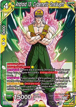 Android 13, Cybernetic Onslaught (BT14-151) [Cross Spirits] | Fandemonia Ltd