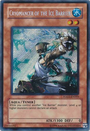 Cryomancer of the Ice Barrier [HA01-EN003] Secret Rare | Fandemonia Ltd