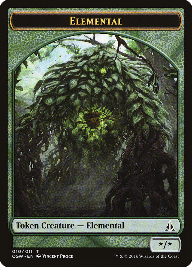 Elemental (010/011) [Oath of the Gatewatch Tokens] | Fandemonia Ltd