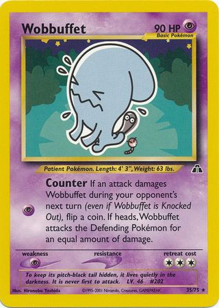 Wobbuffet (35/75) [Neo Discovery Unlimited] | Fandemonia Ltd