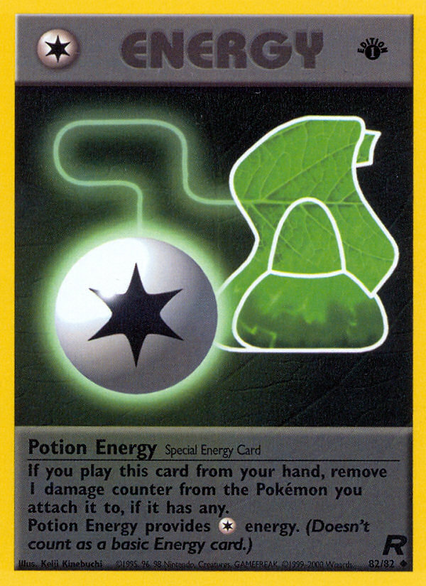 Potion Energy (82/82) [Team Rocket 1st Edition] | Fandemonia Ltd