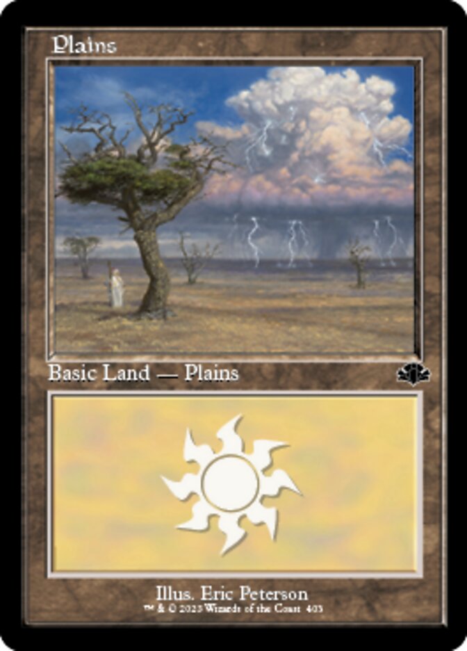 Plains (403) (Retro) [Dominaria Remastered] | Fandemonia Ltd