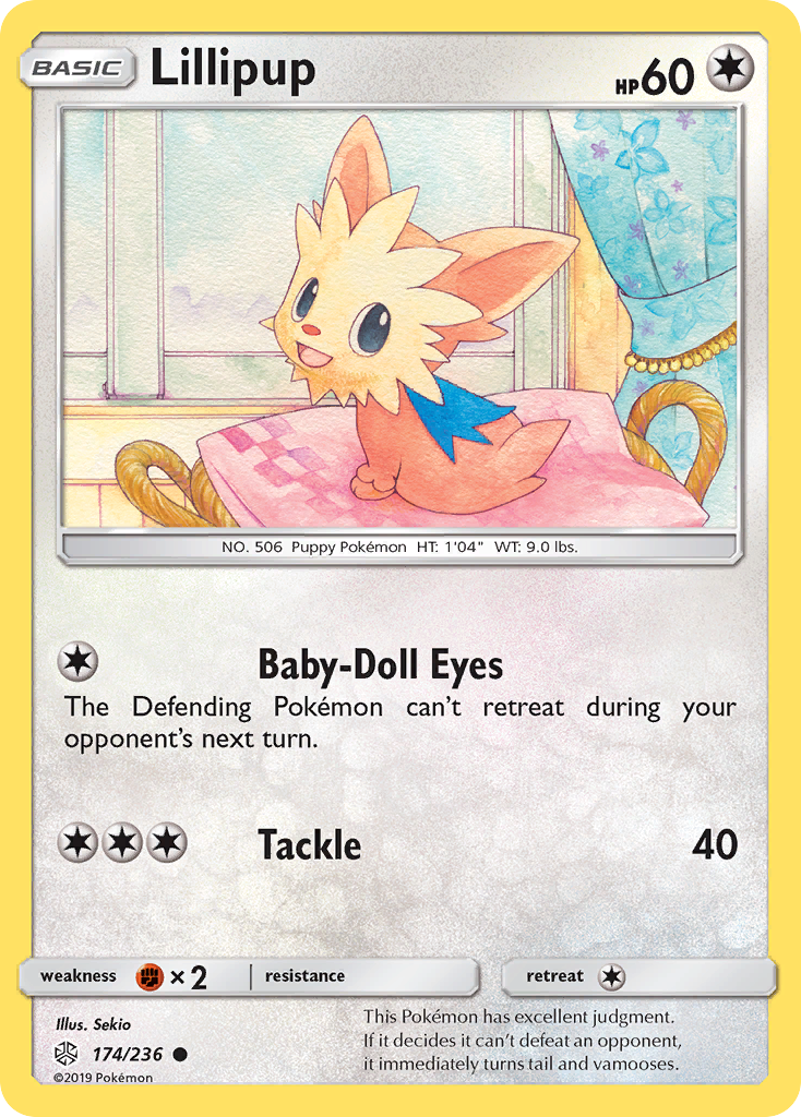 Lillipup (174/236) [Sun & Moon: Cosmic Eclipse] | Fandemonia Ltd