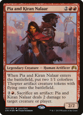 Pia and Kiran Nalaar [Magic Origins Promos] | Fandemonia Ltd