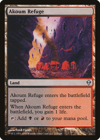 Akoum Refuge [Zendikar] | Fandemonia Ltd