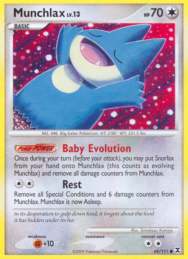 Munchlax (69/111) [Platinum: Rising Rivals] | Fandemonia Ltd