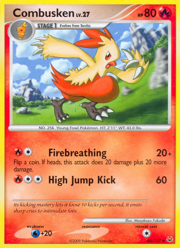 Combusken (45/127) [Platinum: Base Set] | Fandemonia Ltd