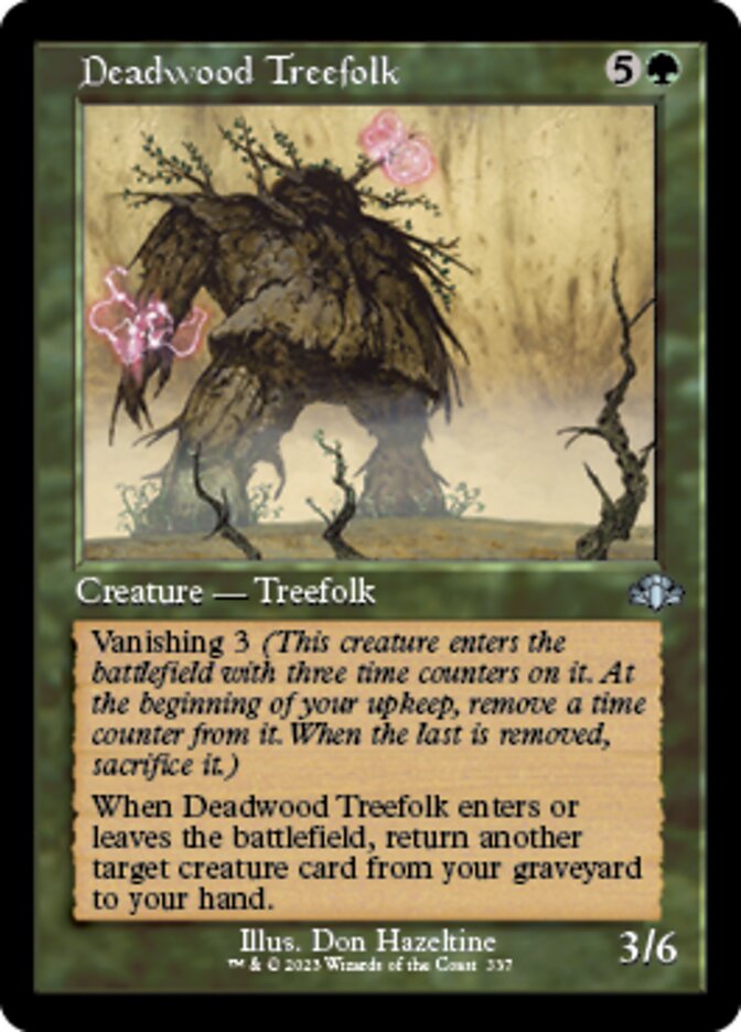 Deadwood Treefolk (Retro) [Dominaria Remastered] | Fandemonia Ltd