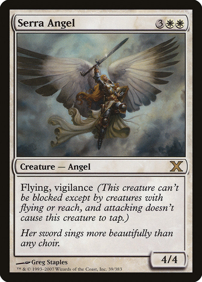 Serra Angel [Tenth Edition] | Fandemonia Ltd