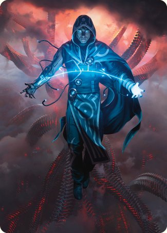 Jace, the Perfected Mind Art Card [Phyrexia: All Will Be One Art Series] | Fandemonia Ltd