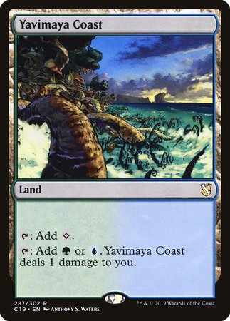 Yavimaya Coast [Commander 2019] | Fandemonia Ltd