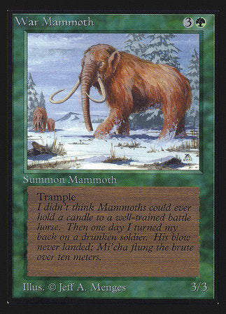 War Mammoth (CE) [Collectors’ Edition] | Fandemonia Ltd